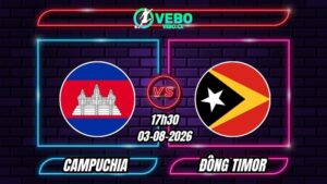 Nhận định Campuchia vs Đông Timor 17h30 ngày 03/08/2026