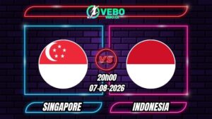 Nhận định Singapore vs Indonesia 20h00 ngày 07/08/2026