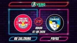 Soi Kèo RB Salzburg vs Pafos 00h00 - 07/08/2026